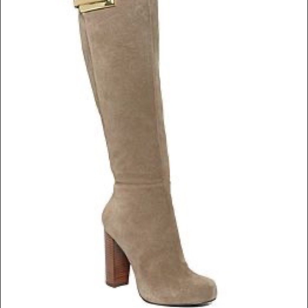 NINE WEST Compellinn Leather Boots Size 10